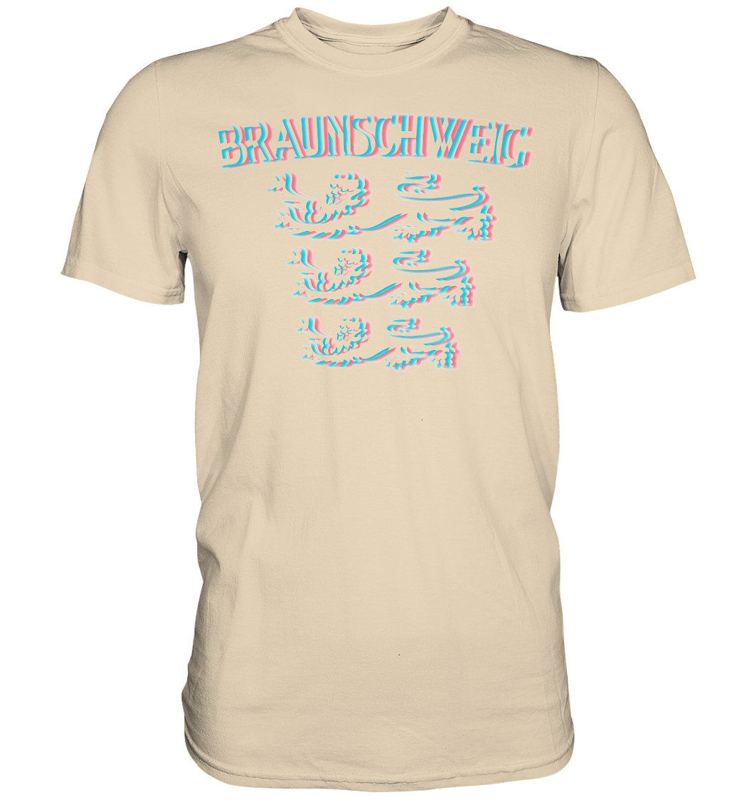 3D Brille Braunschweig - Premium Shirt